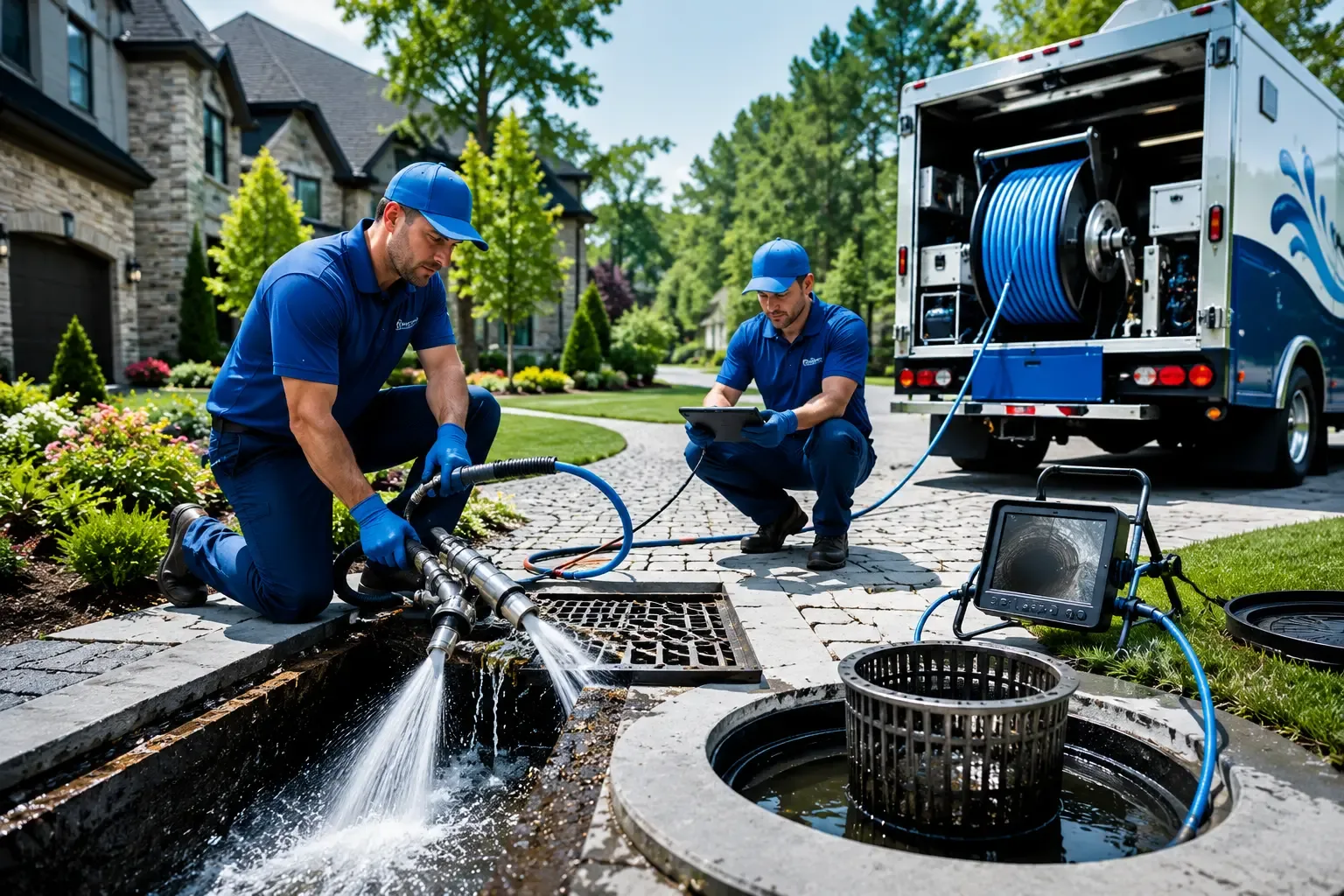 Local outdoor drain cleaning professionals in Milford, OH