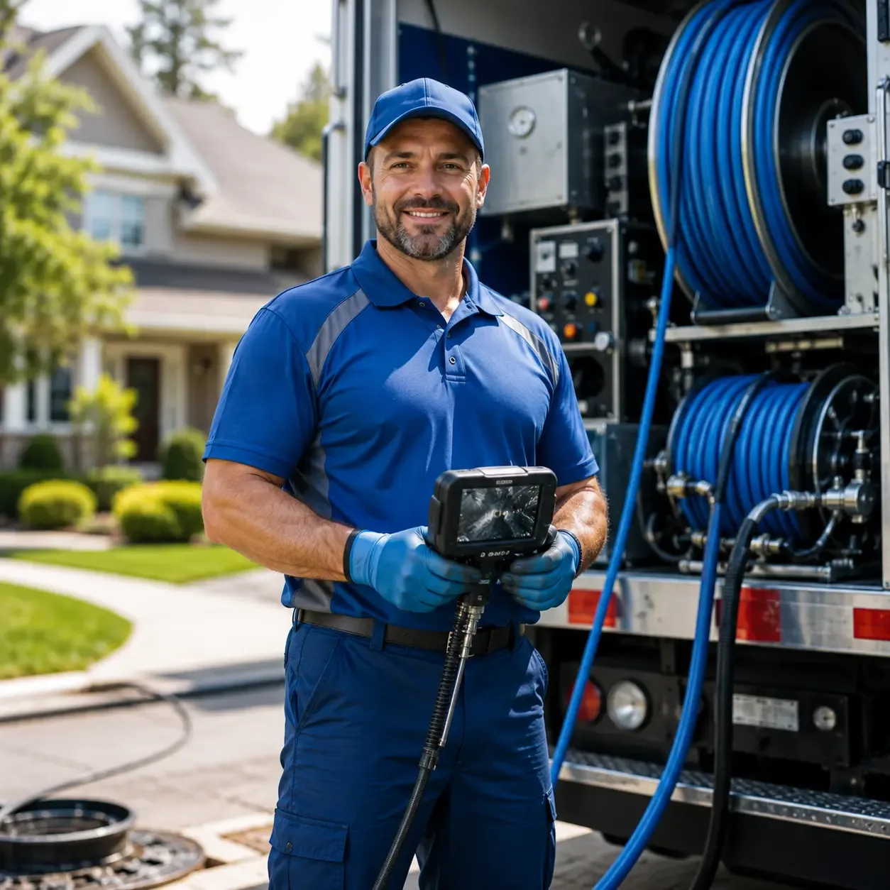Local outdoor drain cleaning specialists in Milford, OH
